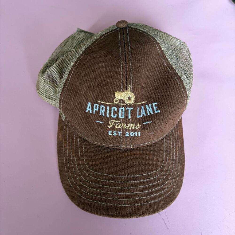 Apricot Farms Brown Trucker Hat